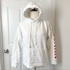 John Galt White LA Hoodie (Brandy Melville)